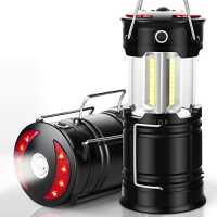 MalloMe Camping Lantern LED Emergency Light Battery Powered 4 Pack